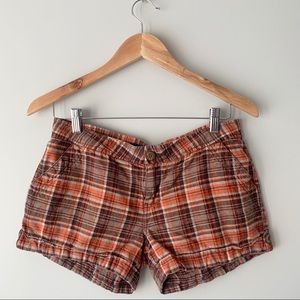Delias plaid shorts